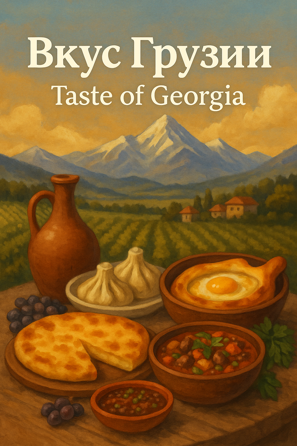 Вкус Грузии — 25 традиционных рецептов | Taste of Georgia – 25 Traditional Recipes
